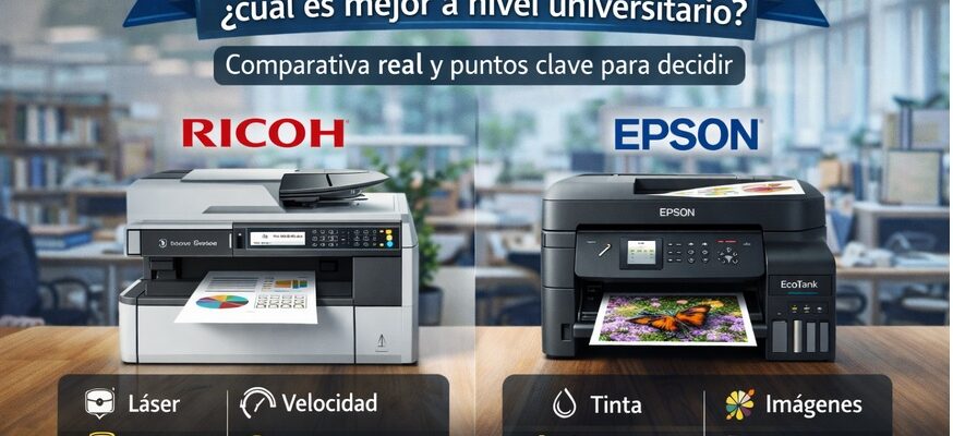 impresoras ricoh vs epson